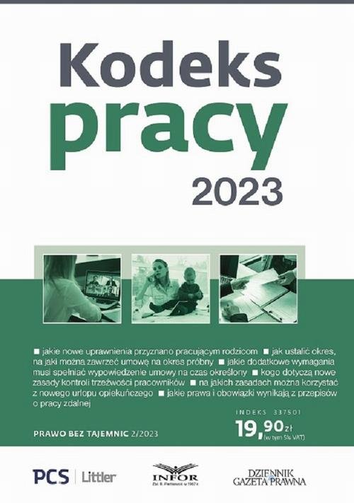 Kodeks pracy 2023. Prawo bez tajemnic - okłakda ebooka