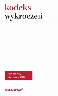 Kodeks Wykroczeń - okłakda ebooka