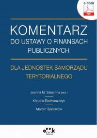Komentarz do ustawy o finansach - okłakda ebooka