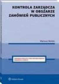 Kontrola zarządcza w obszarze zamówień - okłakda ebooka