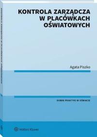 Kontrola zarządcza w placówkach - okłakda ebooka