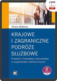 Krajowe i zagraniczne podróże służbowe - okłakda ebooka