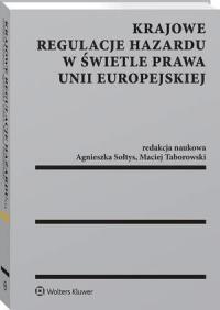 Krajowe regulacje hazardu w świetle - okłakda ebooka