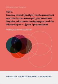 KSR 7 Zmiany zasad rachunkowości, - okłakda ebooka