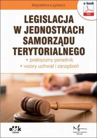 Legislacja w jednostkach samorządu - okłakda ebooka