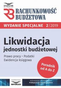 Likwidacja jednostki budżetowej. - okłakda ebooka