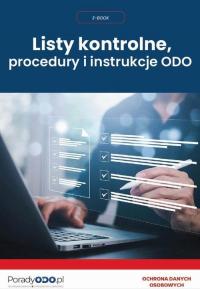Listy kontrolne, procedury i instrukcje - okłakda ebooka
