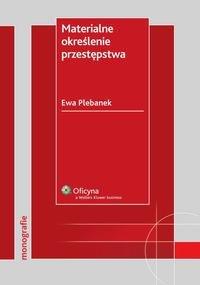 Materialne określenie przestępstwa - okłakda ebooka