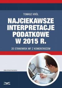 Najciekawsze interpretacje podatkowe - okłakda ebooka