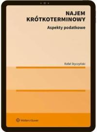 Najem krótkoterminowy. Aspekty - okłakda ebooka