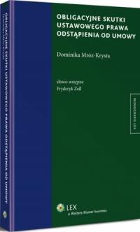 Obligacyjne skutki ustawowego prawa - okłakda ebooka