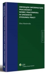 Obowiązki informacyjne pracodawcy - okłakda ebooka