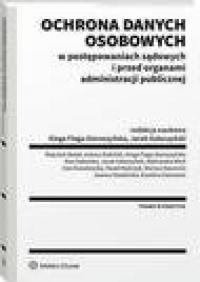 Ochrona danych osobowych w postępowaniach - okłakda ebooka