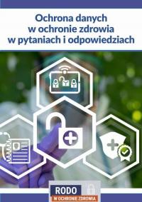 Ochrona danych w ochronie zdrowia - okłakda ebooka