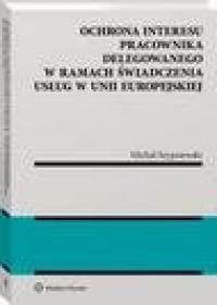 Ochrona interesu pracownika delegowanego - okłakda ebooka