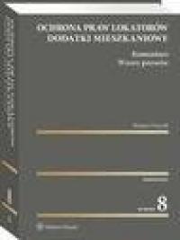 Ochrona praw lokatorów. Dodatki - okłakda ebooka