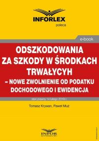 Odszkodowania za szkody w środkach - okłakda ebooka
