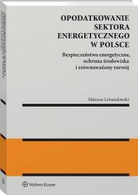 Opodatkowanie sektora energetycznego - okłakda ebooka