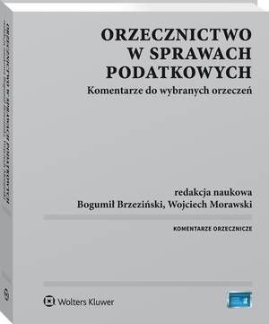 Orzecznictwo w sprawach podatkowych. - okłakda ebooka