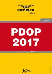 PDOP 2017 - okłakda ebooka