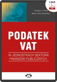 Podatek VAT w jednostkach sektora - okłakda ebooka