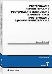 Postępowanie administracyjne, postępowanie - okłakda ebooka