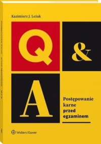Postępowanie karne. Przed egzaminem - okłakda ebooka