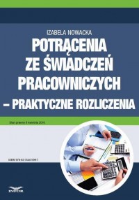 Potrącenia ze świadczeń pracowniczych - okłakda ebooka
