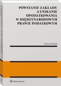 Powstanie zakładu a unikanie opodatkowania - okłakda ebooka
