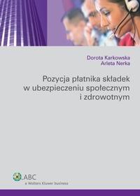 Pozycja płatnika składek w ubezpieczeniu - okłakda ebooka