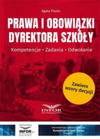 Prawa i obowiązki dyrektora szkoły.Kompetencje. - okłakda ebooka