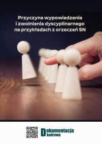 Przyczyna wypowiedzenia i zwolnienia - okłakda ebooka