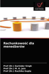 Rachunkowość dla menedżerów - okładka książki