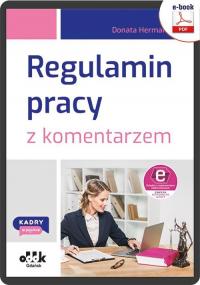 Regulamin pracy z komentarzem (e-book - okłakda ebooka