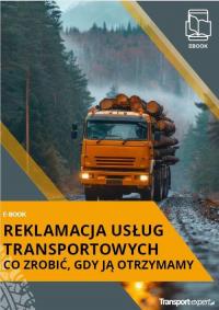Reklamacja usług transportowych - okłakda ebooka