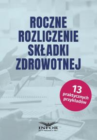 Roczne rozliczenie składki zdrowotnej - okłakda ebooka