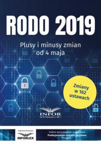 RODO 2019 Plusy i minusy zmian - okłakda ebooka