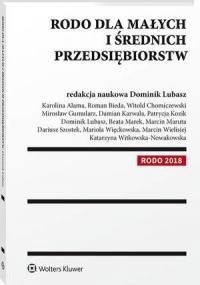RODO dla małych i średnich przedsiębiorstw - okłakda ebooka
