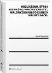 Rozliczenia stron nieważnej umowy - okłakda ebooka