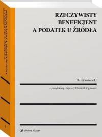 Rzeczywisty beneficjent a podatek - okłakda ebooka