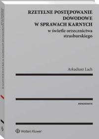 Rzetelne postępowanie dowodowe - okłakda ebooka