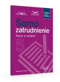 Samozatrudnienie Musisz to wiedzieć!. - okłakda ebooka