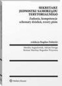 Sekretarz jednostki samorządu terytorialnego. - okłakda ebooka