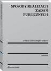 Sposoby realizacji zadań publicznych - okłakda ebooka