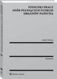 Stosunki pracy osób pełniących - okłakda ebooka