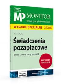 Świadczenia pozaplacowe. Bony, - okłakda ebooka