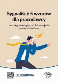 Sygnaliści: 5 wzorów dla pracodawcy - okłakda ebooka