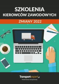 Szkolenia kierowców - zmiany w - okłakda ebooka