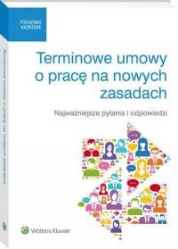 Terminowe umowy o pracę na nowych - okłakda ebooka