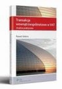 Transakcje wewnątrzwspólnotowe - okłakda ebooka